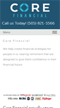 Mobile Screenshot of corefinancialnm.com